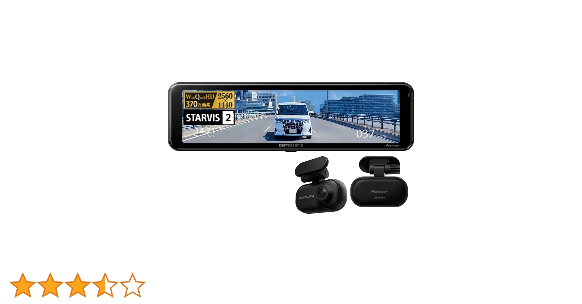 アクセサリー Pioneer carrozzeria VREC-MS700D-D VREC-MS700D | ドライブレコーダー | カーナビ・カーAV